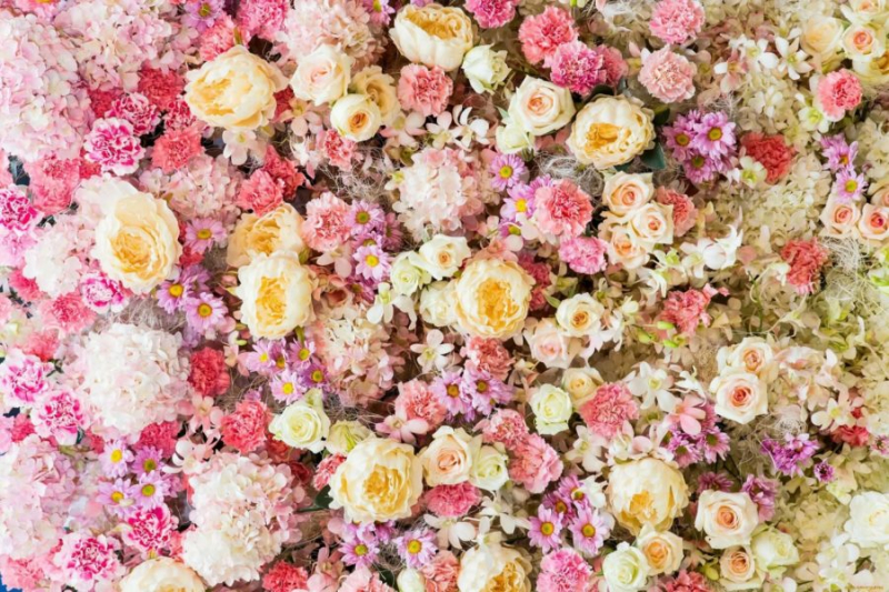 100 самых красивых цветочных фонов