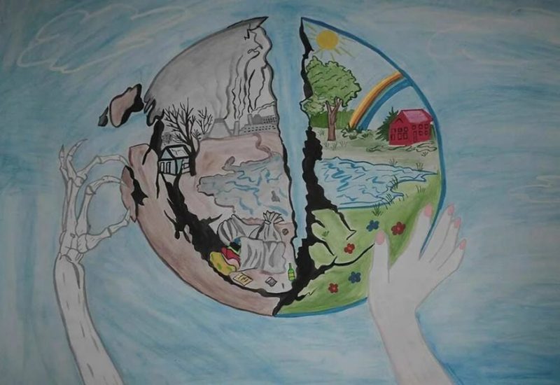 115 рисунков на тему экология. Берегите окружающий мир!