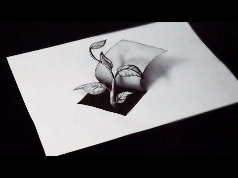 3Д рисунки карандашом (27 фото)