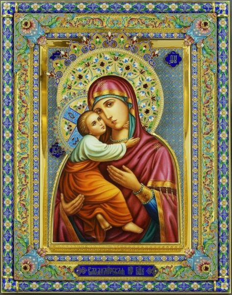 50 фото Владимирской иконы Божией Матери+открытки с поздравлениями
