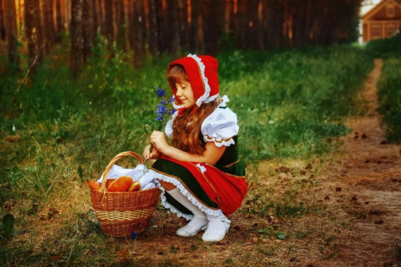 55 картинок с Красной Шапочкой для детей