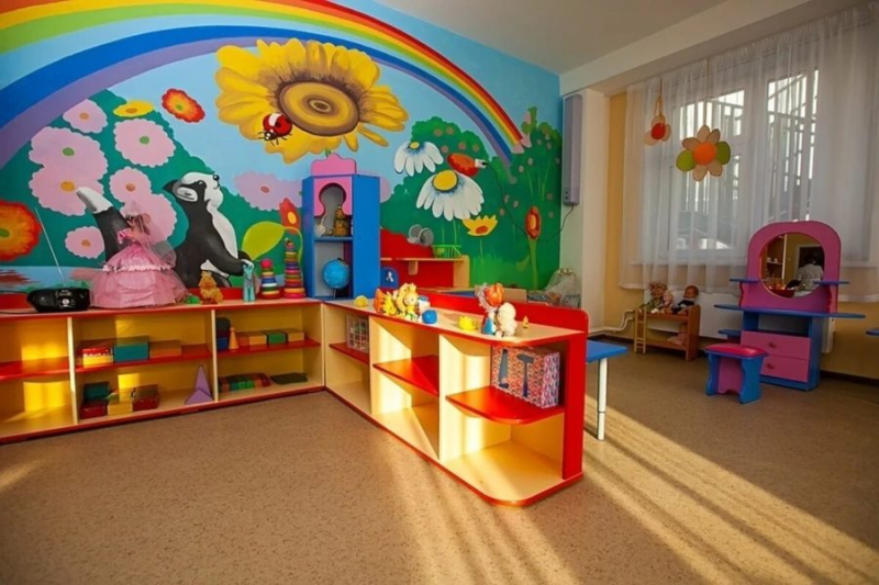 90 картинок детского сада для детей