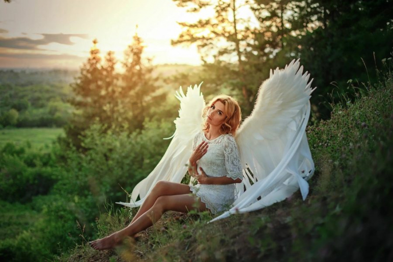 90 картинок с ангелочками