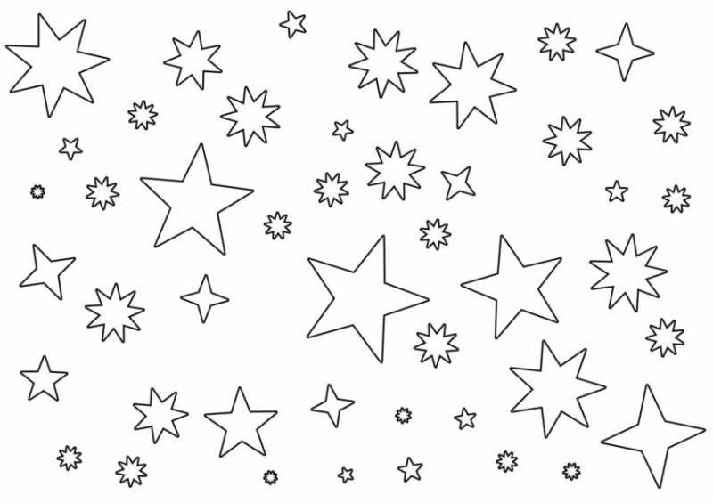 95 шаблонов звезд для вырезания из бумаги
