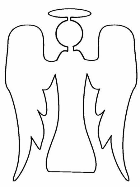 Ангелочки из бумаги: 80 шаблонов для распечатки и вырезания