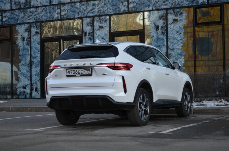 Фото Haval f7 рестайлинг 2023 года