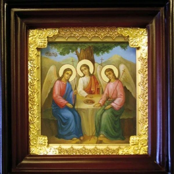 Икона Андрея Рублева «Троица»: 55 фото