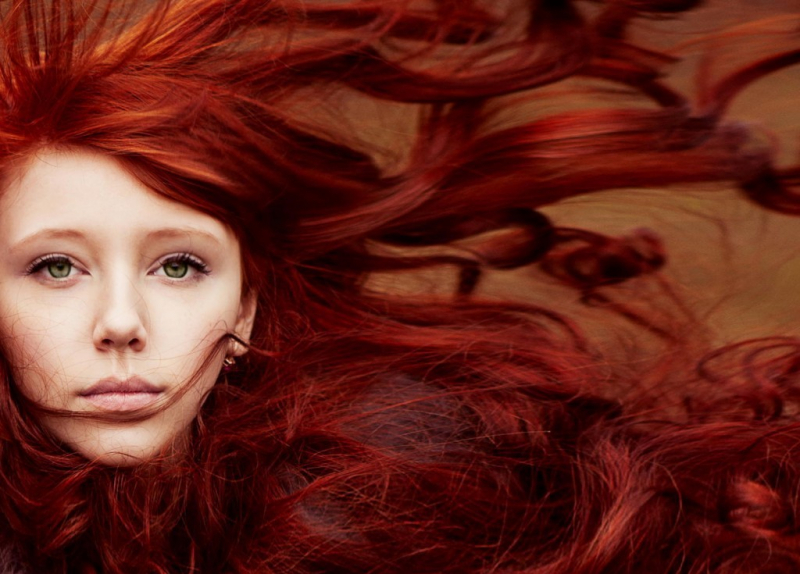 Картинки девушек с огненно-рыжими волосами (150 фото)