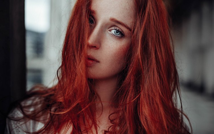 Картинки девушек с огненно-рыжими волосами (150 фото)