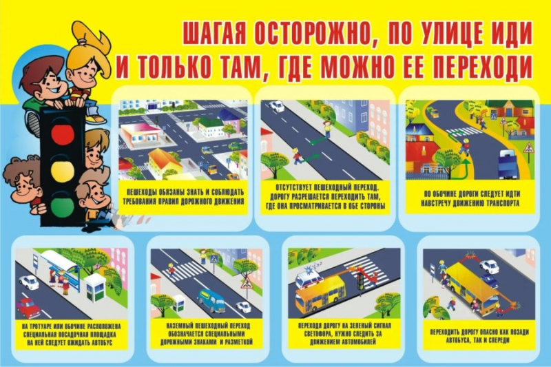 Правила Дорожного Движения: 140 картинок для детей всех возрастов