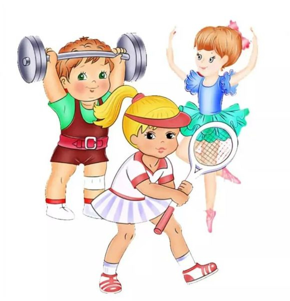 Разные виды спорта: 65 картинок для детей