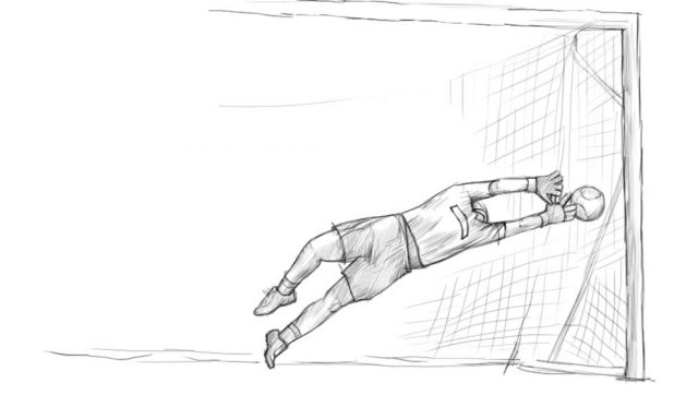 Рисунки для срисовки футбол (15 фото)