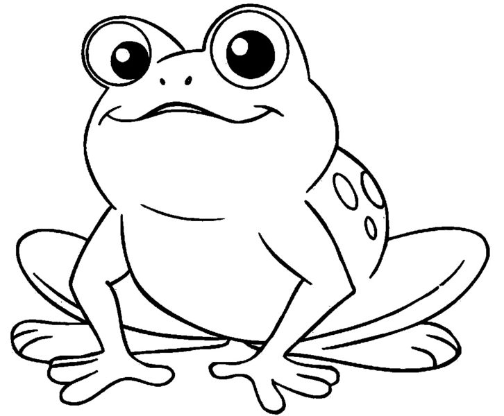 Рисунки лягушки для срисовки (40 фото)