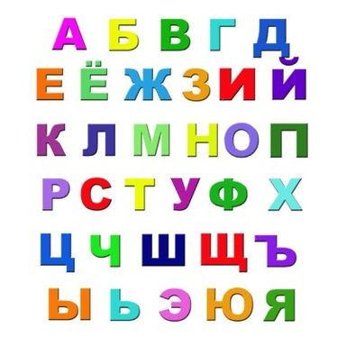 Русский алфавит по порядку: 115 картинок для детей