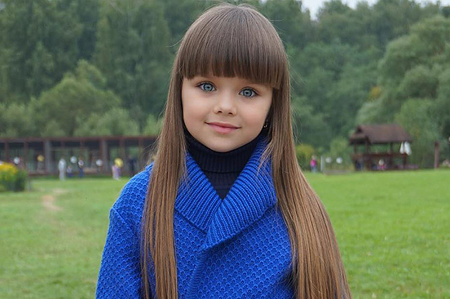 Самая красивая девочка России Анастасия Князева (17 фото)