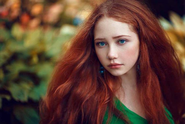 Самые красивые девушки с зелеными глазами (150 фото)