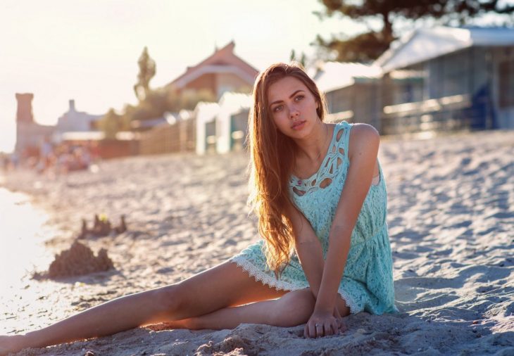 Самые красивые фото девушек на пляже (150 фото)