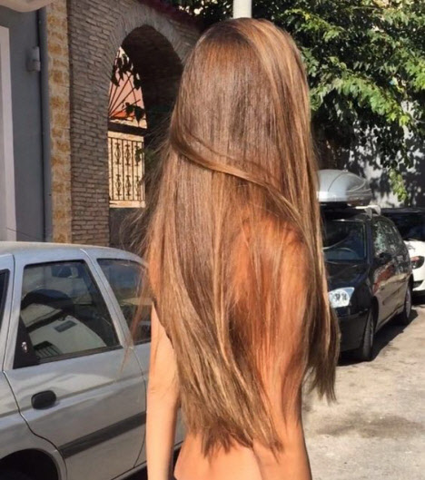 Самые красивые волосы у девушек (150 фото)
