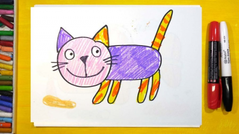 Самые легкие рисунки для срисовки для детей 5 лет (30 фото)