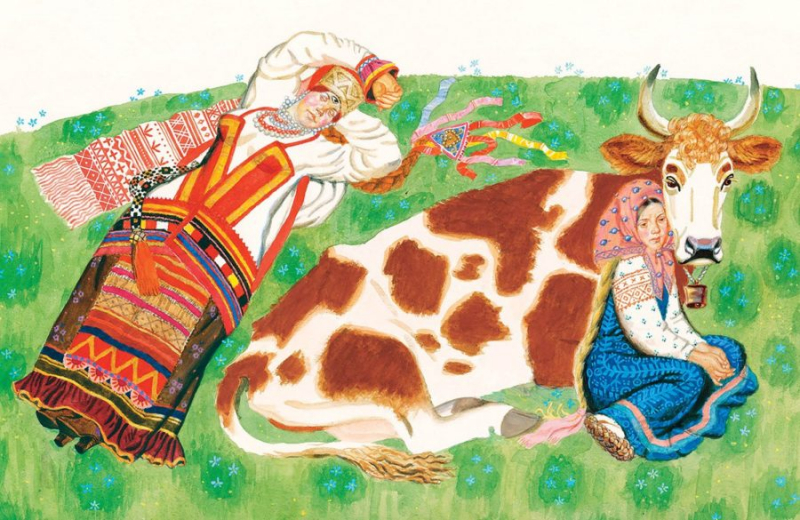 Сказочные персонажи: 110 иллюстраций к русским народным сказкам