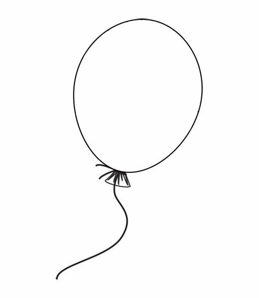 Воздушный шарик: 50 картинок и шаблонов для детей